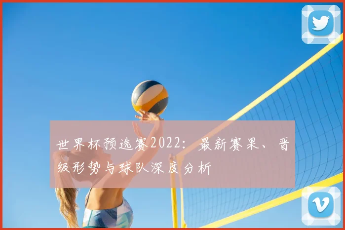 世界杯预选赛2022：最新赛果、晋级形势与球队深度分析