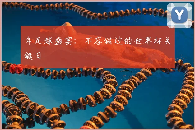 年足球盛宴:不容错过的世界杯关键日