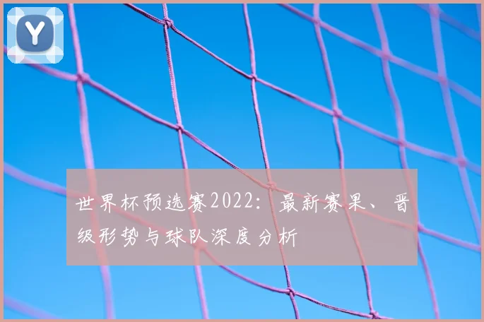 世界杯预选赛2022：最新赛果、晋级形势与球队深度分析
